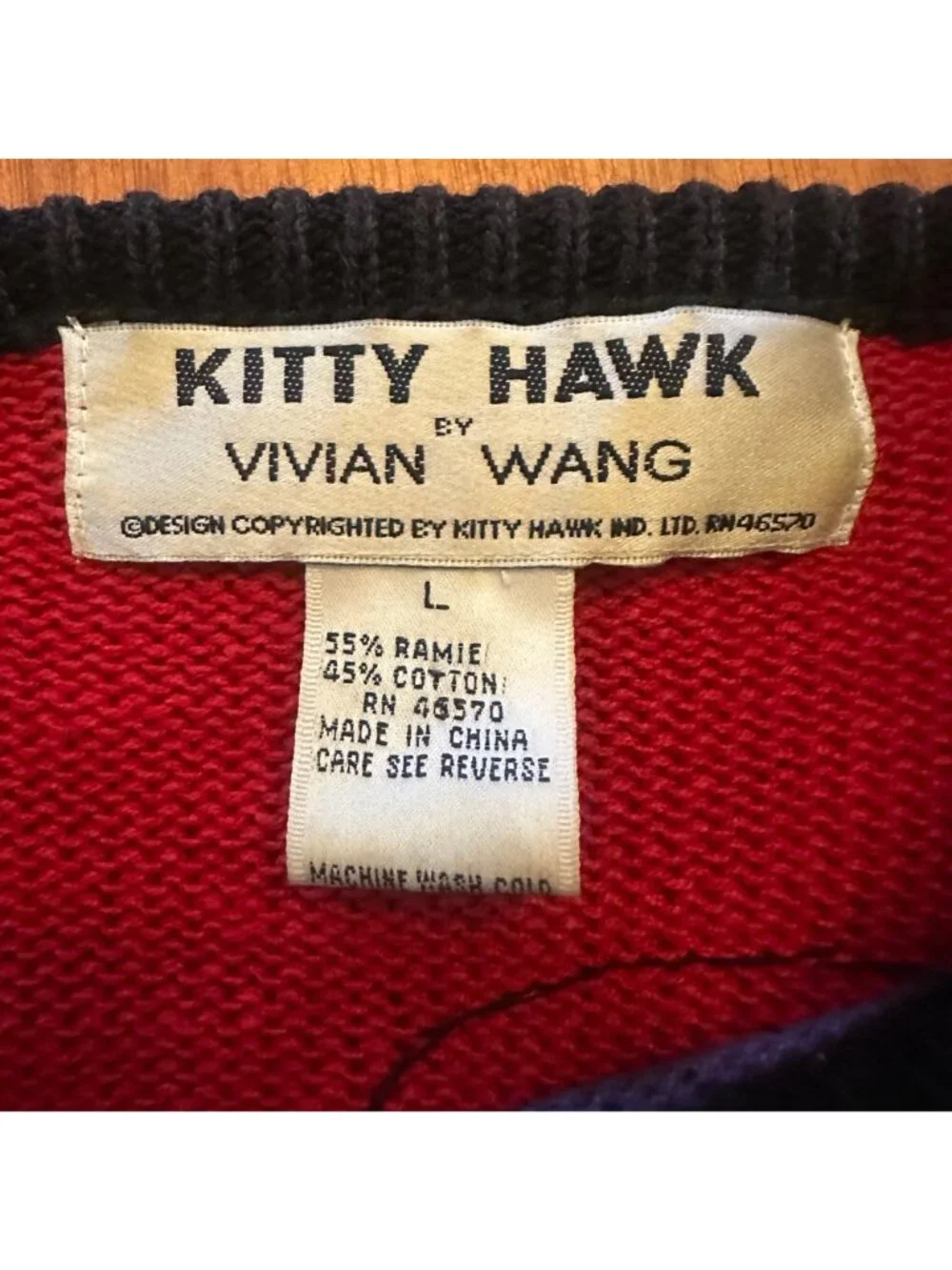 Kitty Hawk By Vivian Wang long sleeves